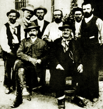 Líderes anarquistas da Colônia Cecília