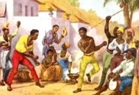 A cultura africana teve grande influência na formação cultural colonial brasileira.