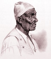 Escravizado idoso da época da lei.