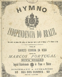 Livro do Hino da Independência do Brasil
