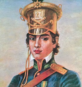 Retrato pintado de Maria Quitéria