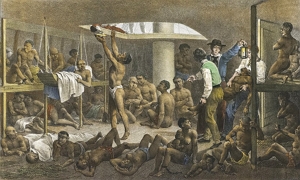 Navio Negreiro: pintura de Rugendas